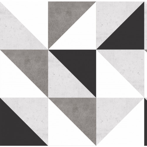 Papel de Parede Tantum Cimento e  Preto em Rolo COM laminação Protetora - 5