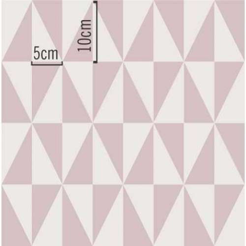 Papel de Parede Infantil Balonê Rose - 1
