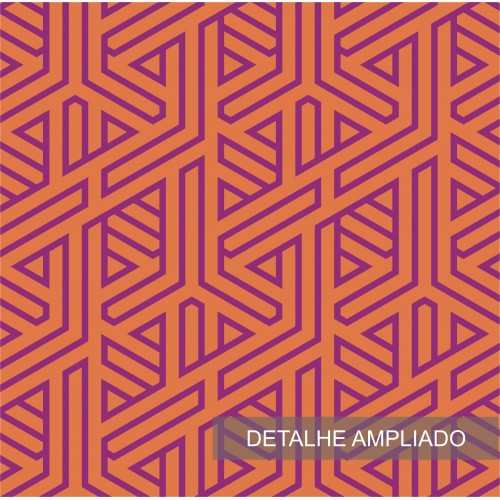 Papel de Parede Beltoni Laranja - 1