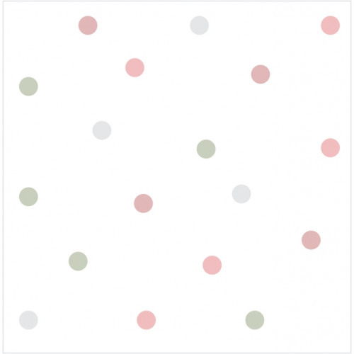 Papel de Parede Bolinhas Doce - 1
