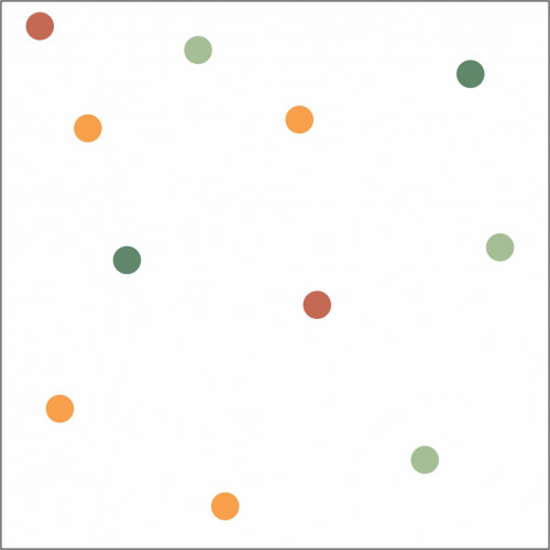 Papel de Parede Bolinhas Fofis Raposa - 1