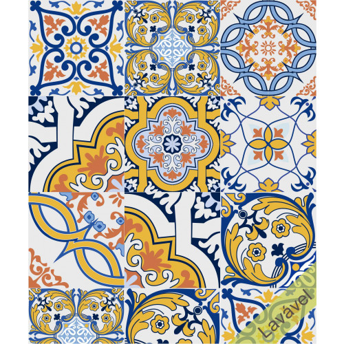 Papel de Parede Coimbra em Rolo COM laminação Protetora - 1
