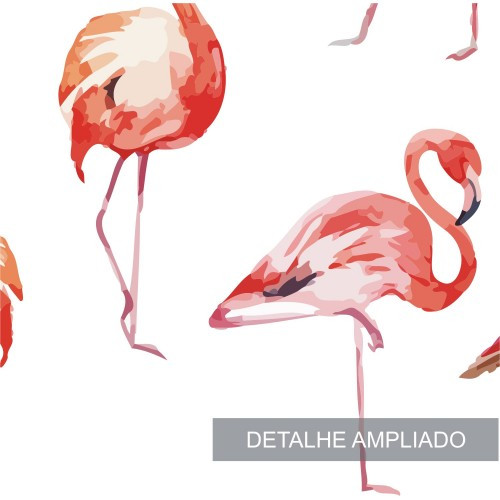 Papel de Parede Flamingo - 4
