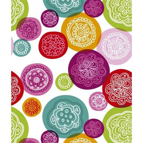 Papel de Parede Colorido Ghita - 5