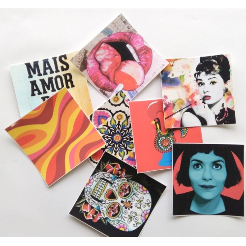 Adesivo Azulejo  Folk - 5