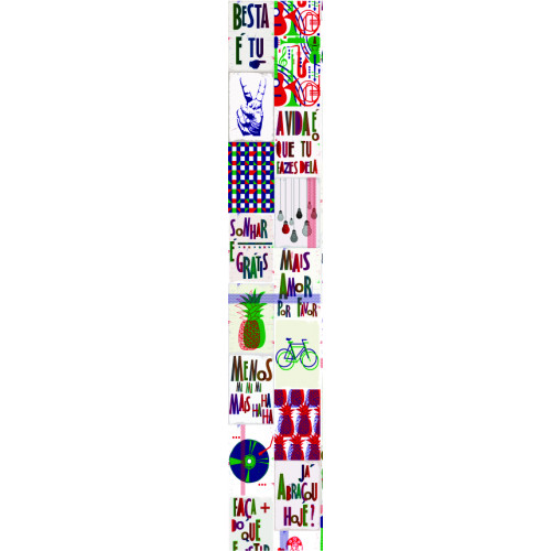 Papel de Parede Lambe-Lambe Branco AB - 4