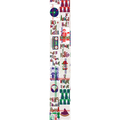 Papel de Parede Lambe-Lambe Branco AB - 3