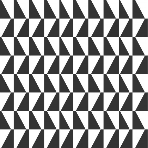 Papel de Parede Lenus Preto e Branco - 1
