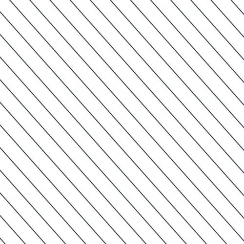 Papel de Parede Listrinha Diagonal Preta - 1