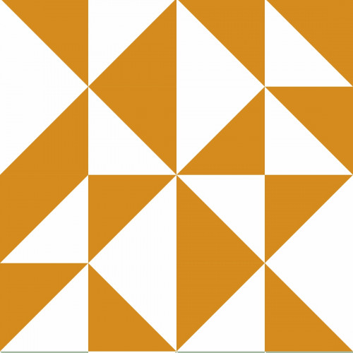 Papel de Parede Geométrico Luma Amarelo em Rolo COM laminação Protetora - 1