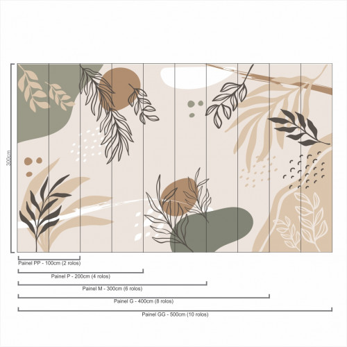 Painel Hand Drawn Trigo - 1