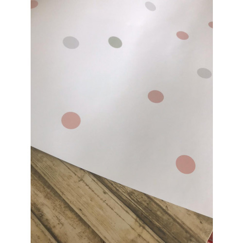 Papel de Parede Bolinhas Doce - 3