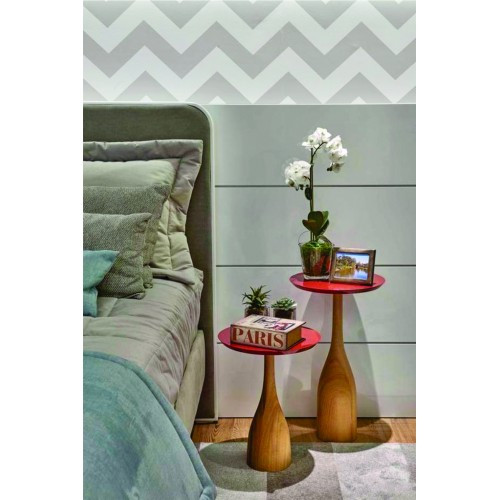 Papel de Parede Chevron Cinza Claro - 6
