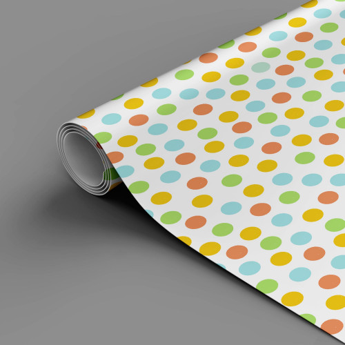 Papel de Parede Bolinhas Dots Alegre - 4