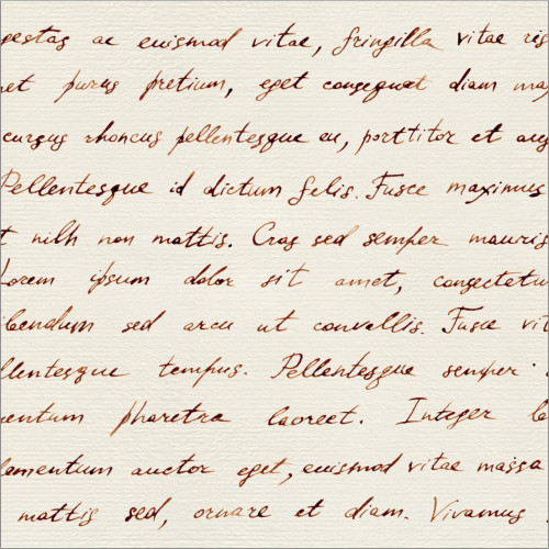 Papel de Parede Manuscrito - 1