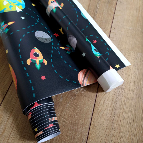 Papel de Parede Espaço Sideral Escuro - 4