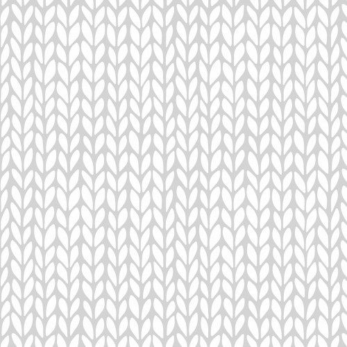 Papel de Parede Tricô Cinza - 1