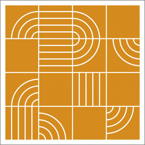 Adesivo Azulejo Tube Amarelo
