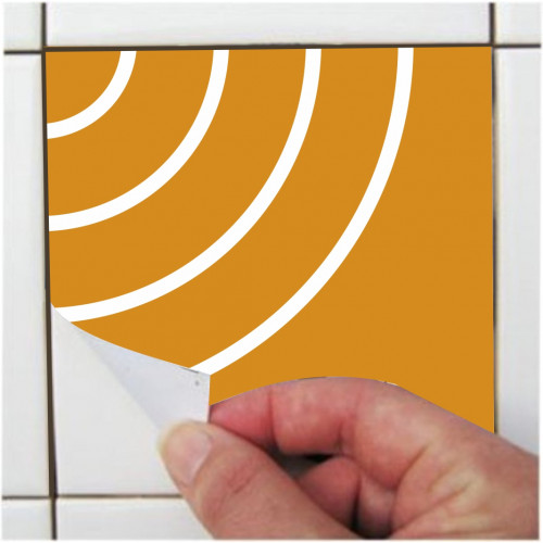 Adesivo Azulejo Tube Amarelo - 1