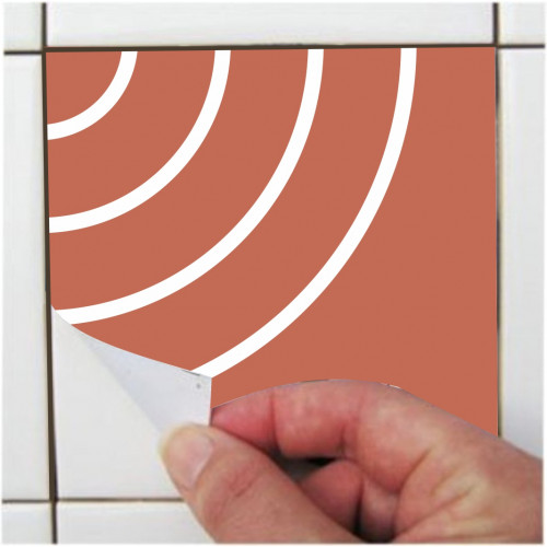 Adesivo Azulejo Tube Terra Cota - 1