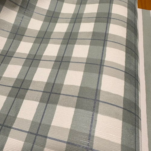 Papel de Parede  Tradicional Vinílico Xadrez picnic menta 4436