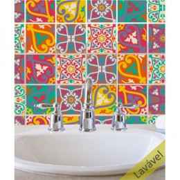 Adesivo Azulejo Florinda