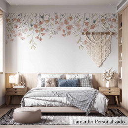 Painel Jardim Flores Silvestres