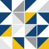 Adesivo Azulejo Tantum Azul e Amarelo - 3