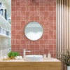 Adesivo Azulejo Tube Terra Cota - 4