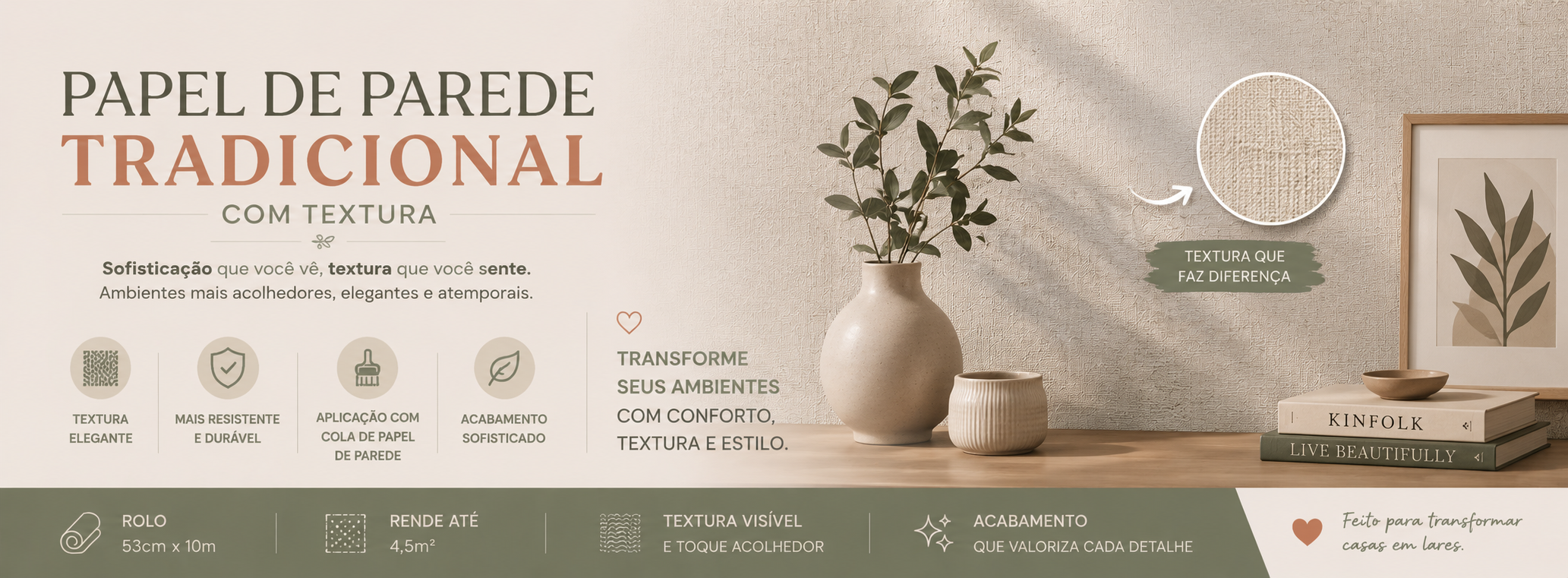 Papel de Parede Tradicional